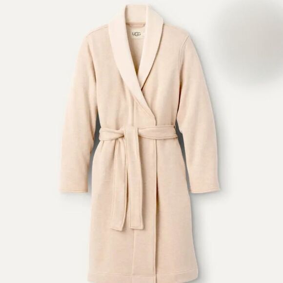 Ugg Duffield Robe- Oatmeal Heather - Picture 1 of 9